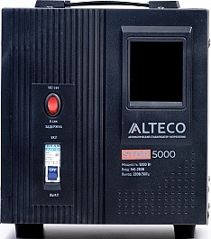 Автоматический стабилизатор напряжения Alteco STDR 5000 вид спереди Автоматический стабилизатор напряжения Alteco STDR 5000 вид спереди