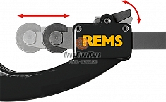 Применение трубореза ручного для медных труб Rems Ras Cu 8-64