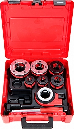 Ручной резьбонарезной клупп Rothenberger Super Cut Set BSPT R 1/2"-3/4"-1"-1 1/4"-1 1/2"-2"