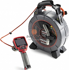 Цифровая инспекционная камера Ridgid micro CA-300 и видеосистема Ridgid SeeSnake microReel